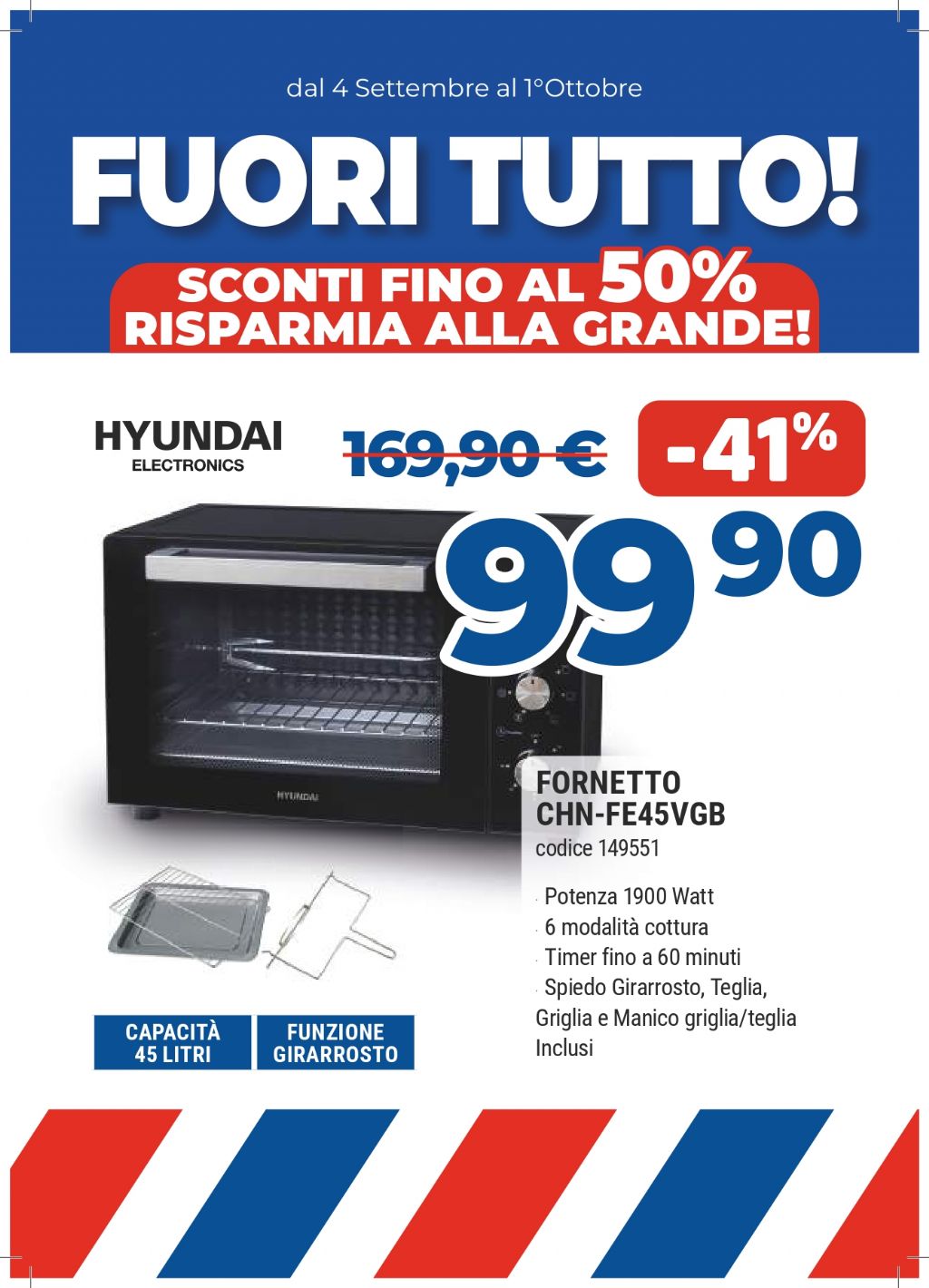 FORNETTO HYUNDAI CHN-FE45VGB 45LT
